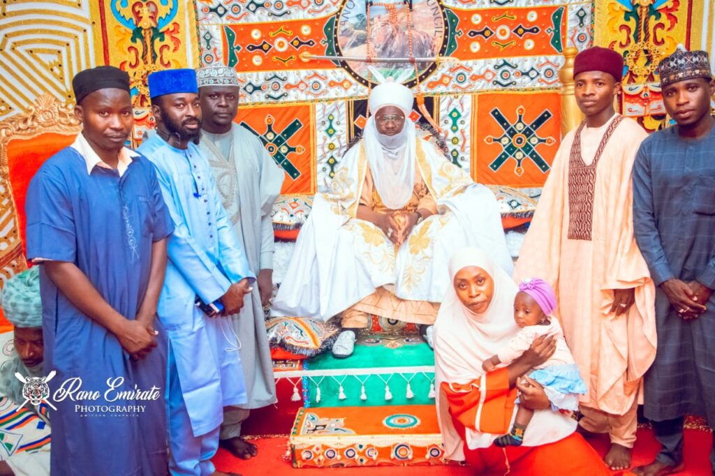 CITAD members during the advocacy visit to the Emir of Rano, Alhaji Dr. Muhammad Isah Umaru